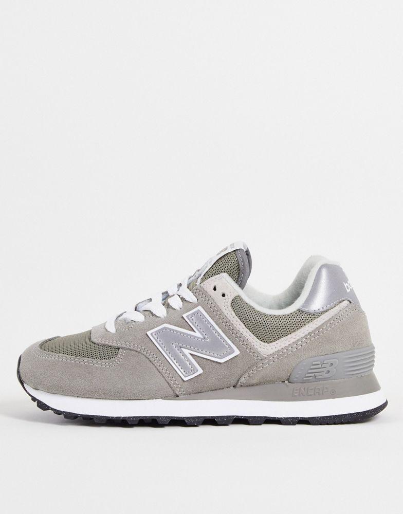 New Balance 574 trainers in grey商品第1张图片规格展示