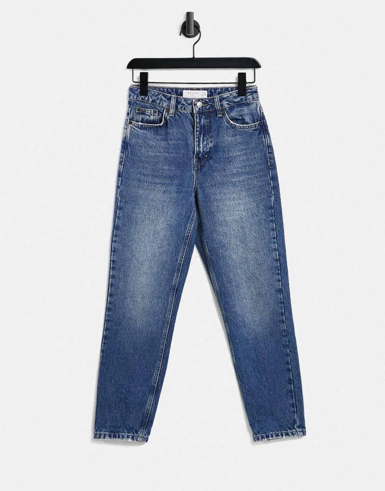 商品Topshop|Topshop Mom jean in indigo,价格¥236,第1张图片