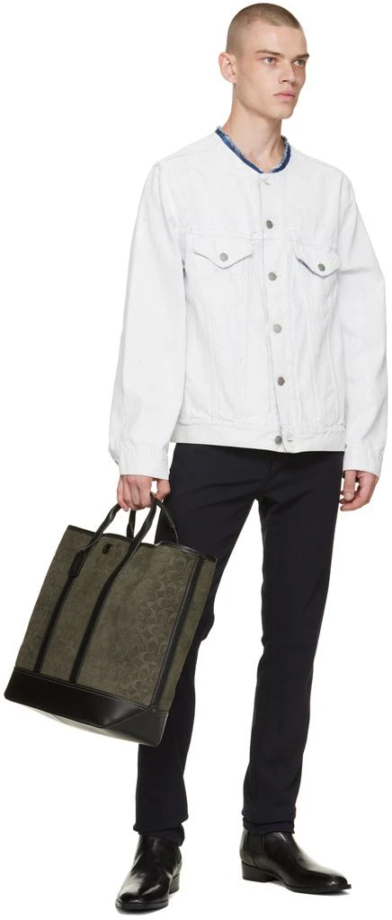 商品Coach|Green Toby Tote,价格¥3008,第4张图片详细描述