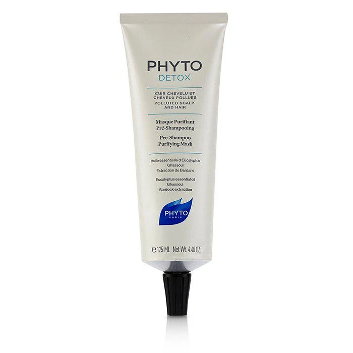 商品Phyto|Phyto PhytoDetox 洗前净透发膜 （适用于受污染的头皮及头发） 125ml/4.4oz,价格¥164,第1张图片