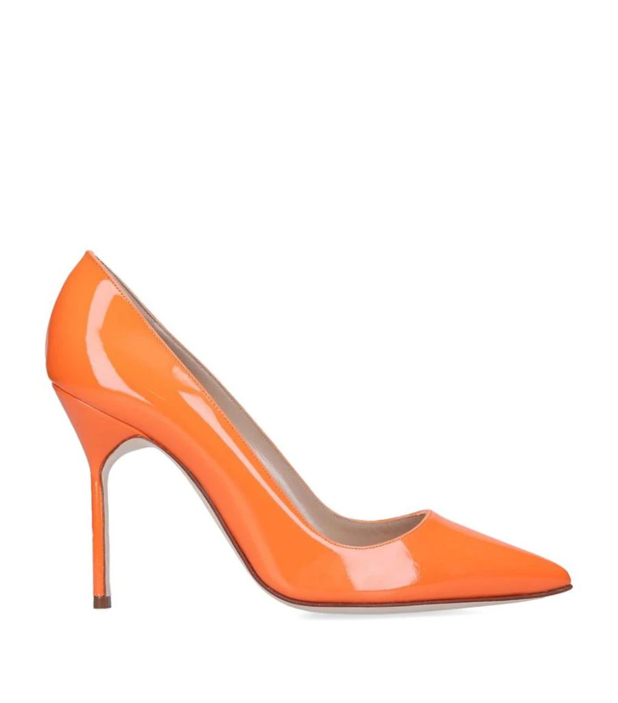 商品Manolo Blahnik|Leather BB Pumps 105,价格¥3993,第3张图片详细描述
