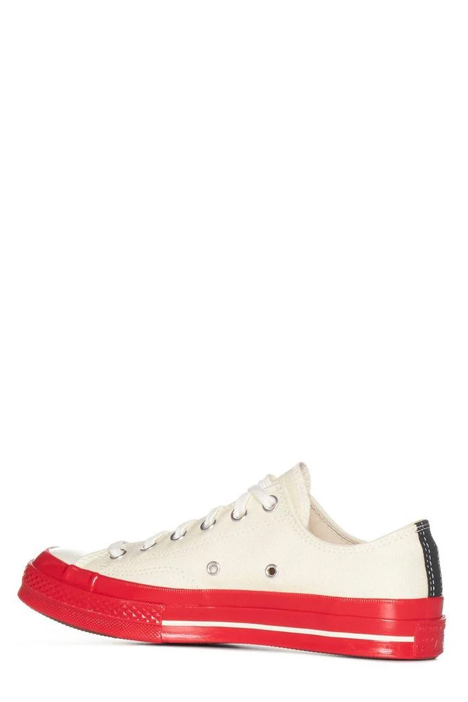 商品Comme des Garcons|Comme des Garçons Play X Converse Chuck 70 Lace-Up Sneakers,价格¥703,第3张图片详细描述