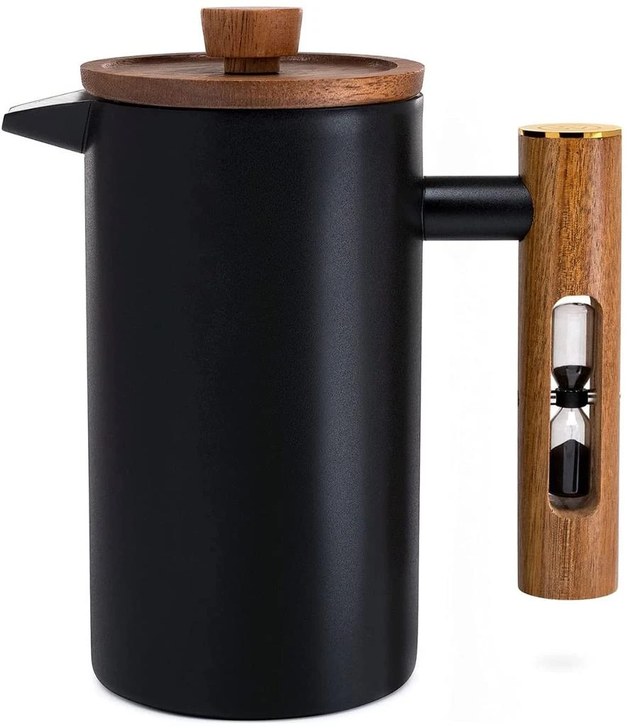 商品ChefWave|ChefWave French Press Coffee Maker - Stainless Steel, Double Wall Insulated 34oz,价格¥635,第1张图片