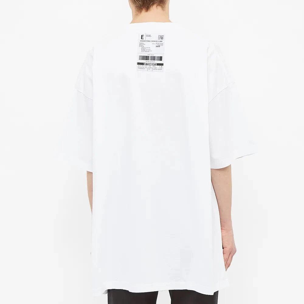 VETEMENTS 白色男士T恤 SS20TR297-WHITE 商品