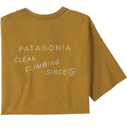 商品Patagonia|Clean Climb Trade Responsibili-Tee - Men's,价格¥149,第3张图片详细描述