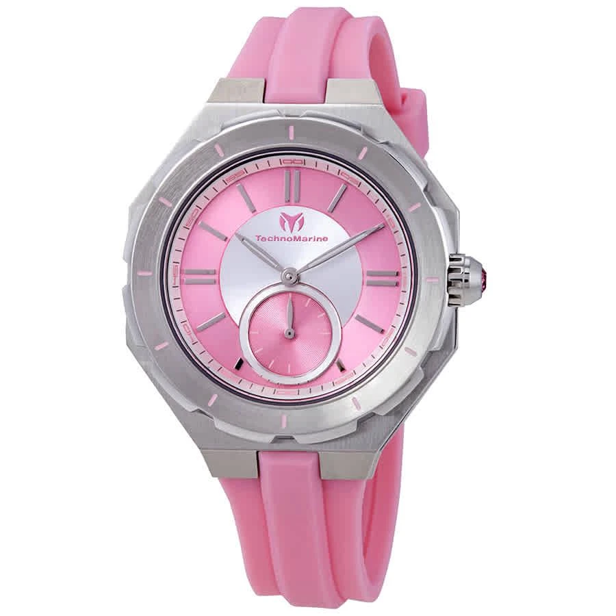 商品TechnoMarine|Technomarine Cruise Sea Pink Dial Ladies Watch TM-118003,价格¥845,第1张图片