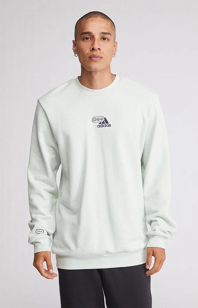 商品Adidas|Optimoticons Graphic Crew Neck Sweatshirt,价格¥247,第1张图片