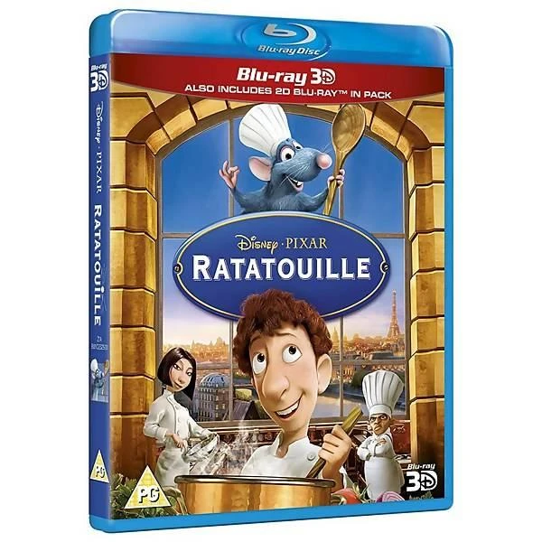 商品Disney|Ratatouille 3D (Includes 2D Version),价格¥125,第2张图片详细描述