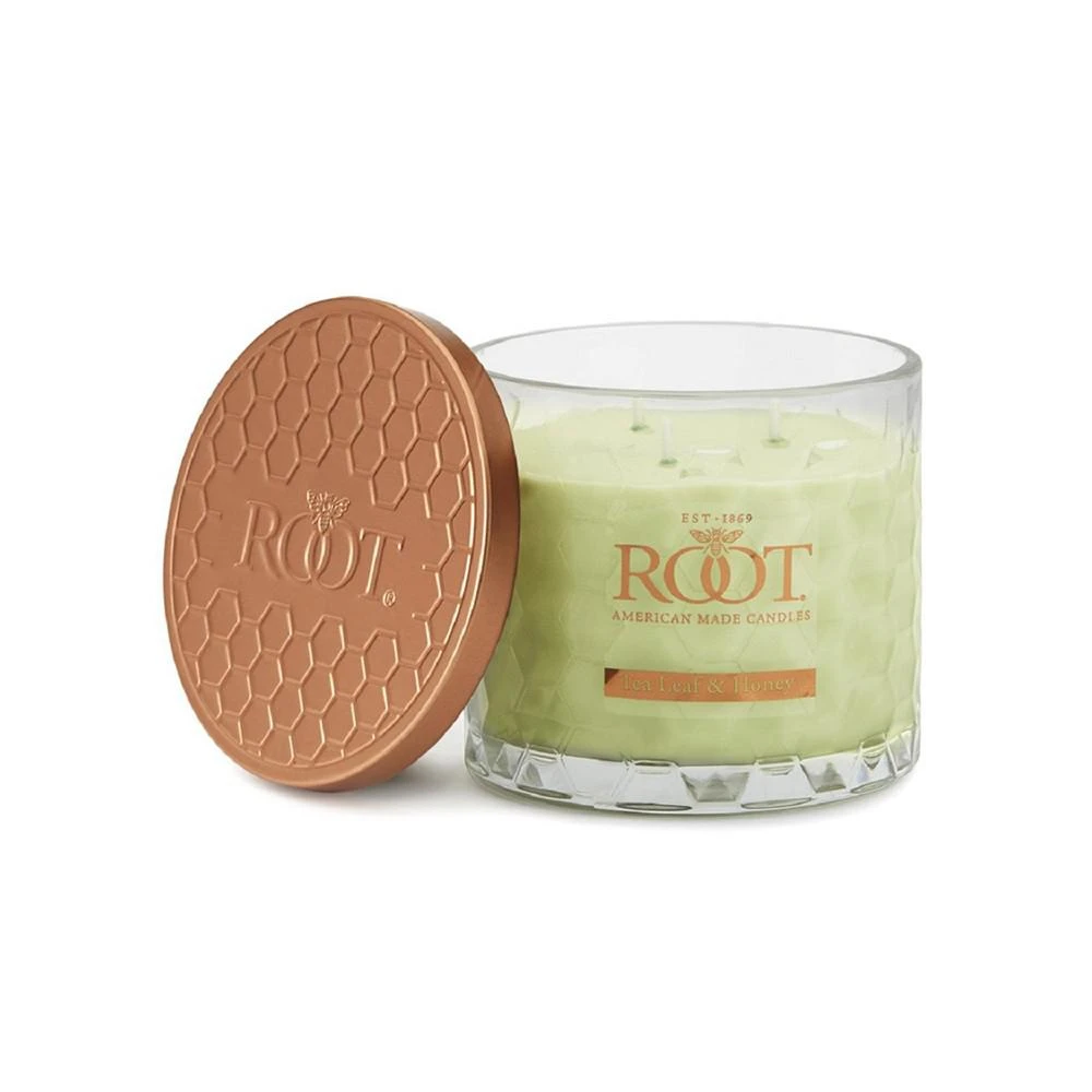 商品ROOT CANDLES|Tea Leaf Honey Fragrance Honeycomb Glass Jar Candle,价格¥186,第1张图片