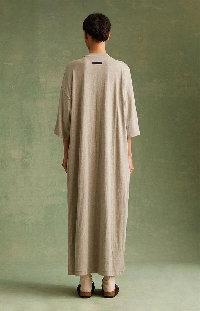 商品Essentials|Women's Core Heather 3/4 Sleeve T-Shirt Dress,价格¥263,第3张图片详细描述