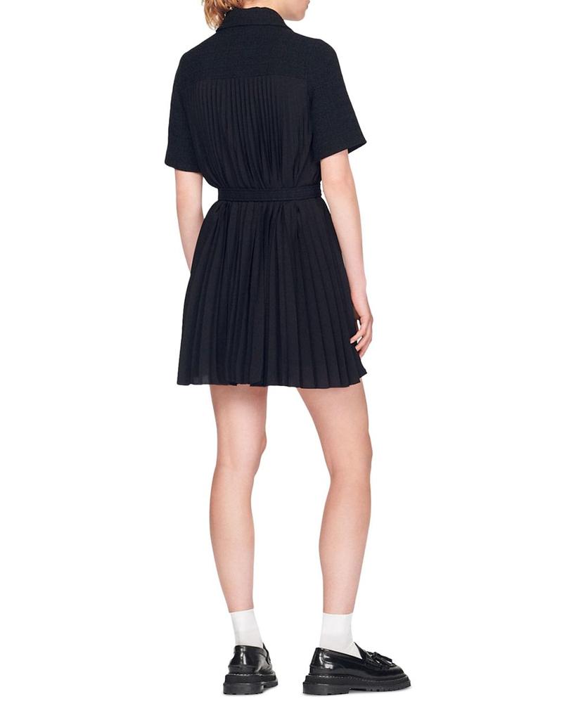 Nour Tweed Shirt Dress商品第3张图片规格展示