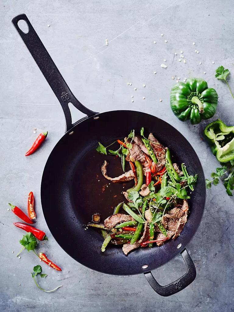 商品Greenpan|Helper Handle Carbon Steel Wok,价格¥462,第3张图片详细描述