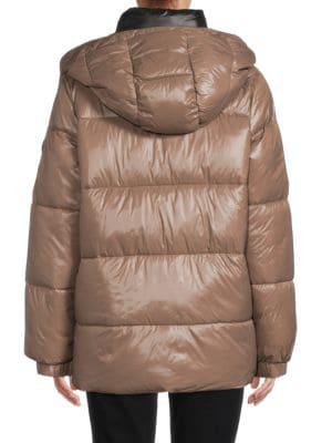 Recycled Polyester Puffer Coat商品第2张图片规格展示