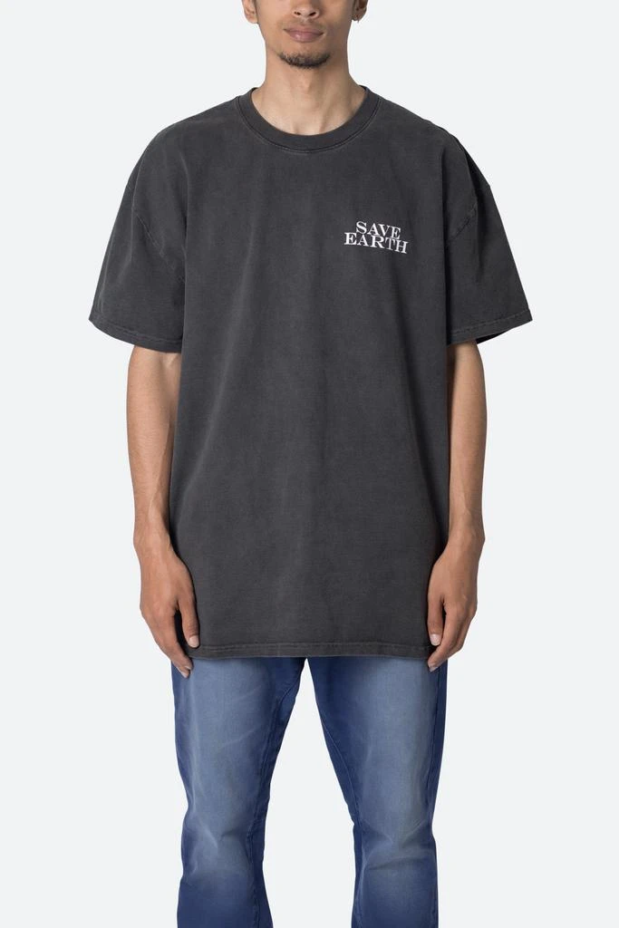 商品MNML|Vintage Save Earth Tee - Black,价格¥366,第1张图片