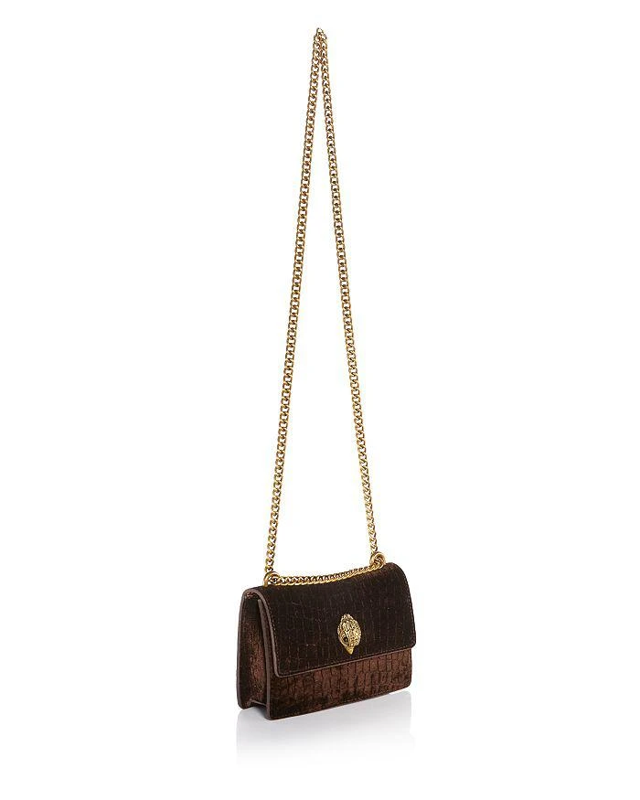 商品Kurt Geiger|Shoreditch Small Embossed Velvet Crossbody ,价格¥1834,第4张图片详细描述