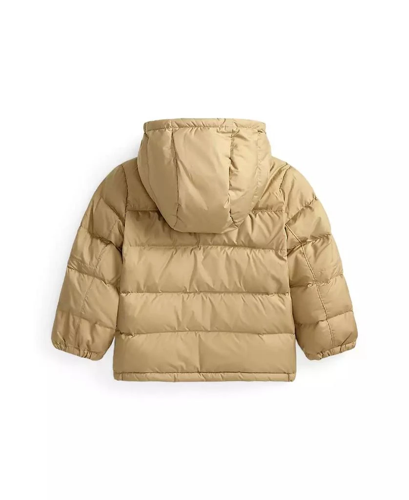 商品Ralph Lauren|Toddler and Little Boys 2-7 Ripstop Down Hooded Jacket,价格¥955,第5张图片详细描述