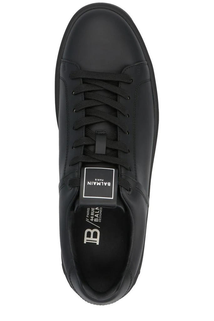 商品Balmain|Balmain B-Court Lace-Up Sneakers,价格¥2959,第4张图片详细描述