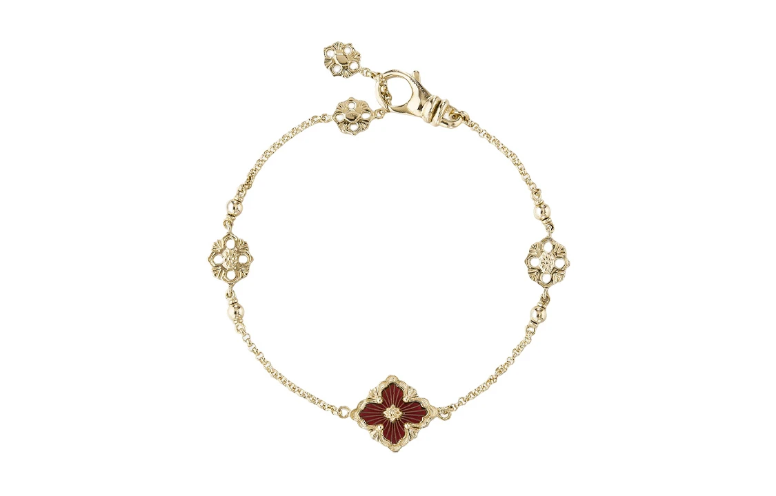 商品[国内直发] Buccellati|布契拉提 Opera Tulle系列红色珐琅 珐琅 手链 女款,价格¥27876,第1张图片