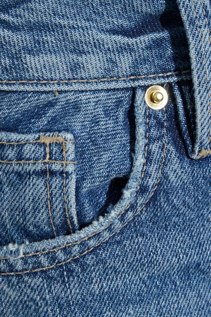 商品FRAME|Le Brigette distressed denim shorts,价格¥669,第2张图片详细描述