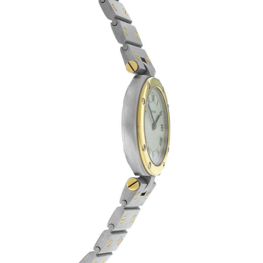 商品[二手商品] Cartier|Cartier Santos Ronde Ladies Quartz Watch 125047443519,价格¥15632,第5张图片详细描述