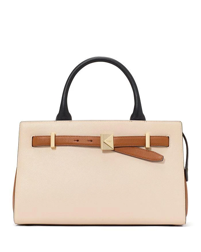 商品Kate Spade|Deco Color Blocked Pebbled Leather Medium Satchel,价格¥1961,第1张图片