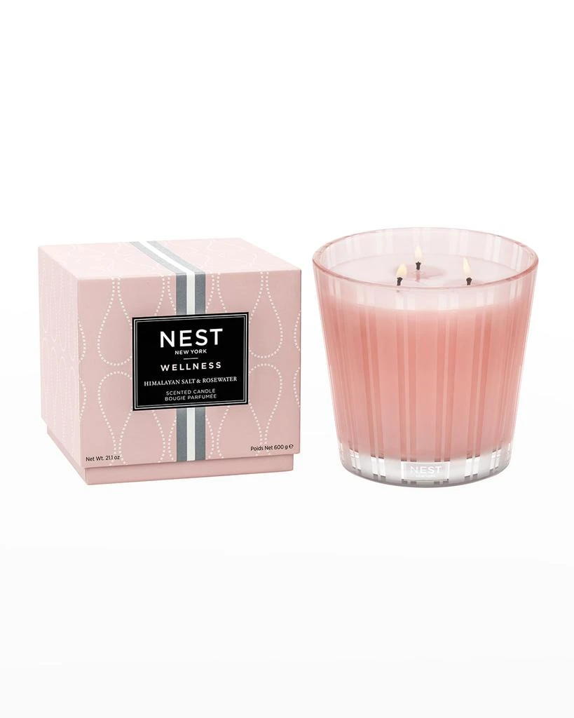 商品NEST New York|21.2 oz. Himalayan Salt & Rosewater 3-Wick Candle,价格¥625,第1张图片