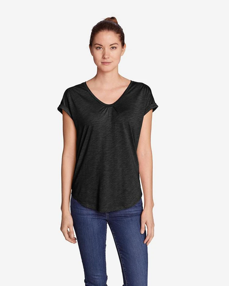 商品Eddie Bauer|Women&#39;s Gatecheck Tunic T-Shirt,价格¥298,第1张图片