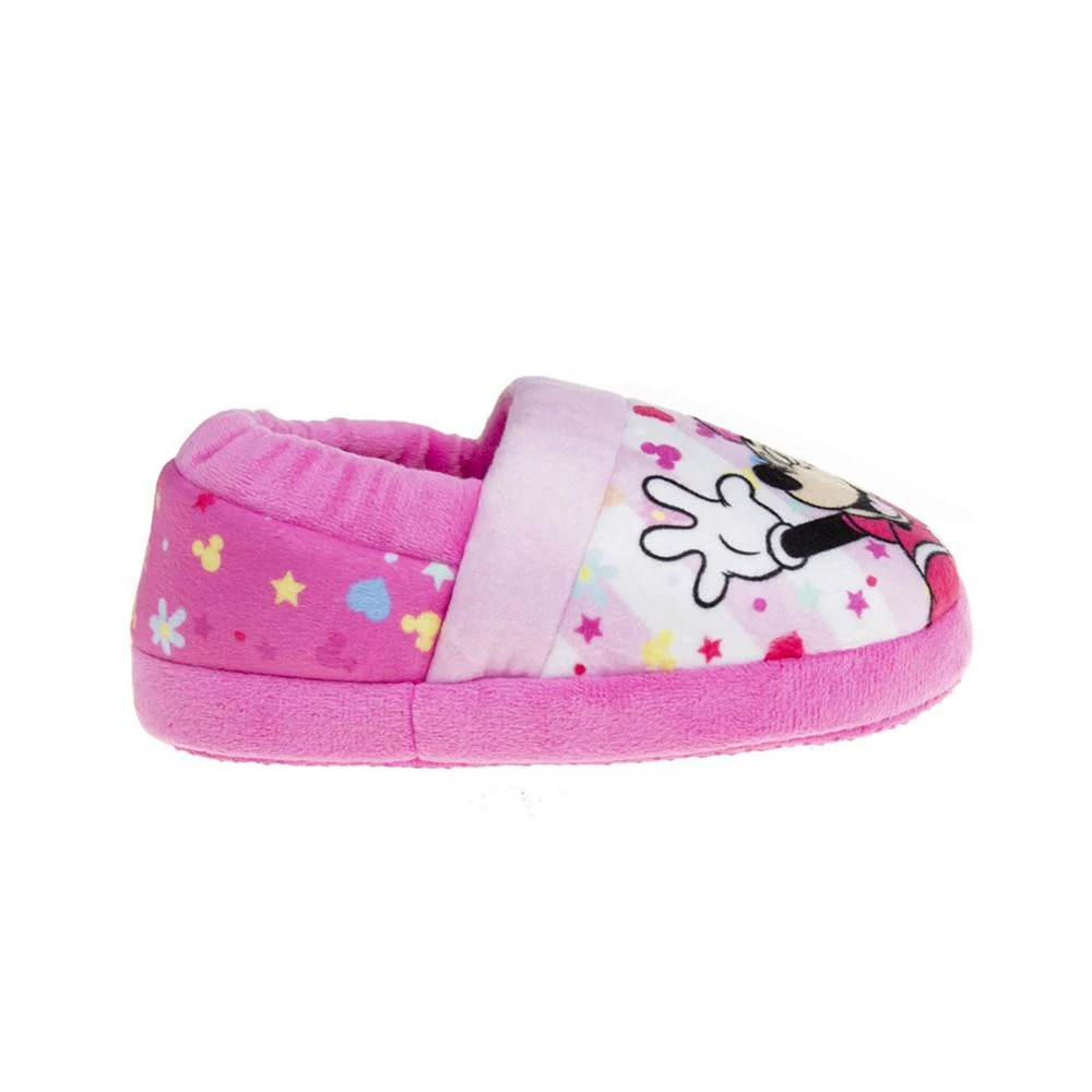 商品Disney|Little Girls Minnie Mouse Happy Go Lucky Dual Sizes Slippers,价格¥170,第2张图片详细描述