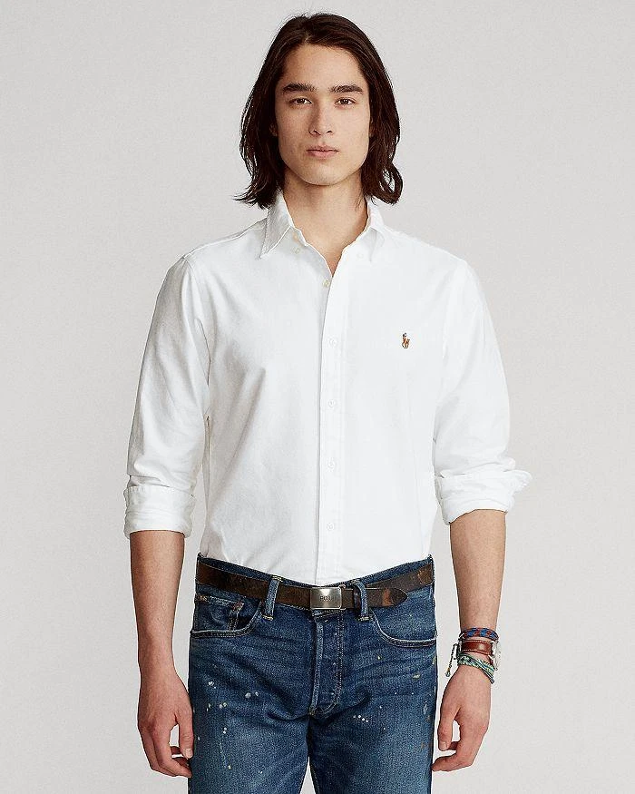 商品Ralph Lauren|Classic Fit Long Sleeve Cotton Oxford Button Down Shirt,价格¥926,第1张图片