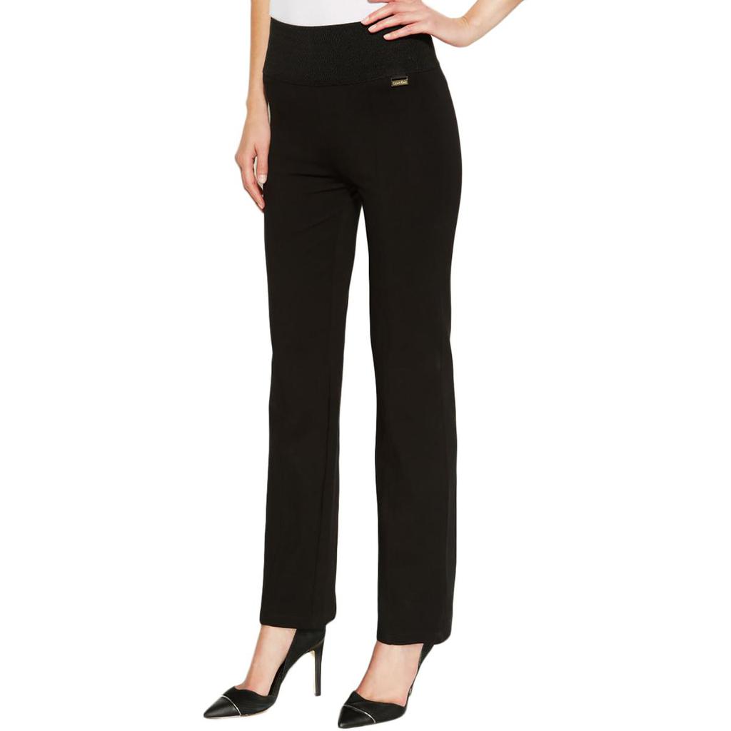 Calvin Klein Womens Seamed Flat Front Casual Pants商品第1张图片规格展示