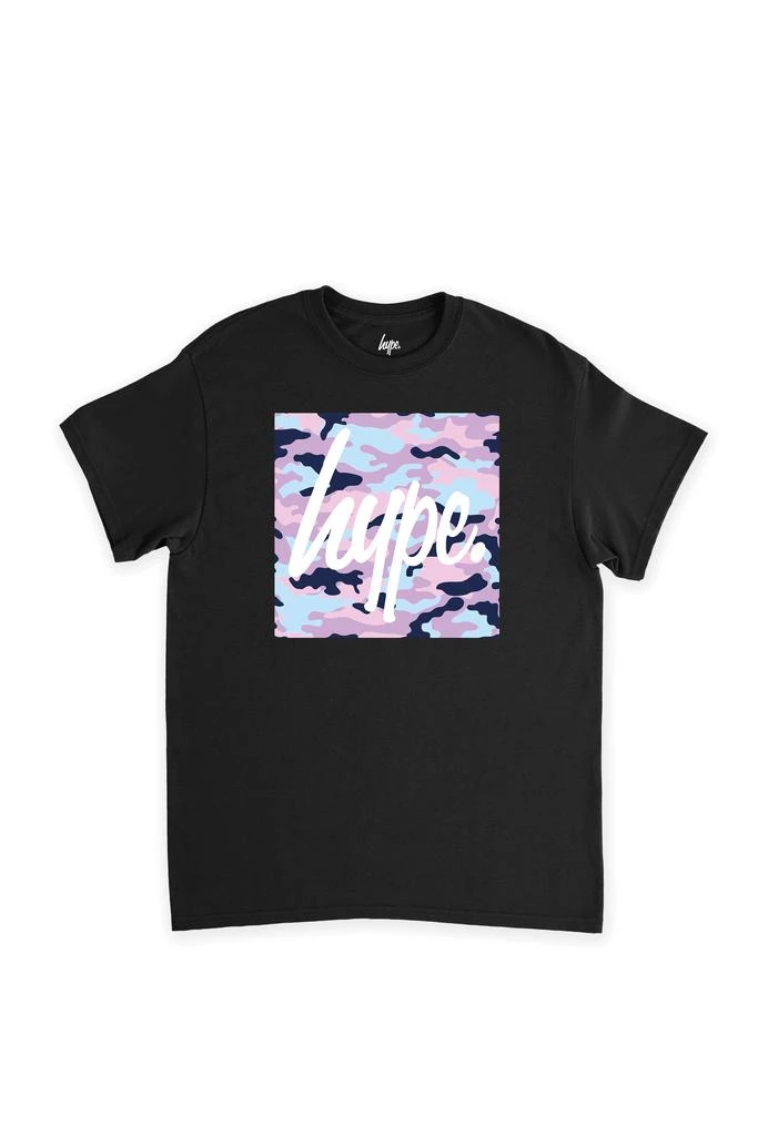 商品HYPE KIDS|HYPE KIDS EVIE CAMO SQUARE SCRIPT T-SHIRT,价格¥186,第1张图片