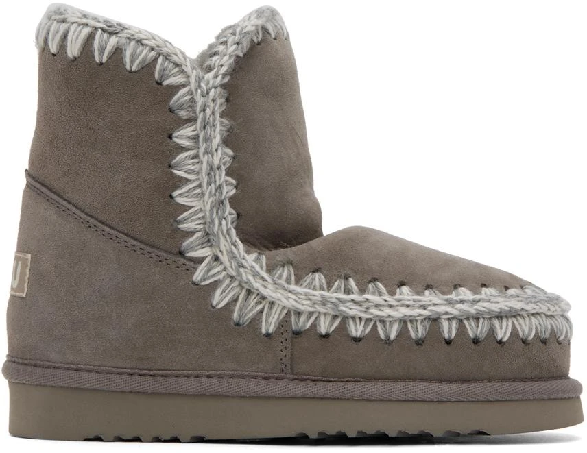 商品Mou|Gray 18 Boots,价格¥2258,第1张图片