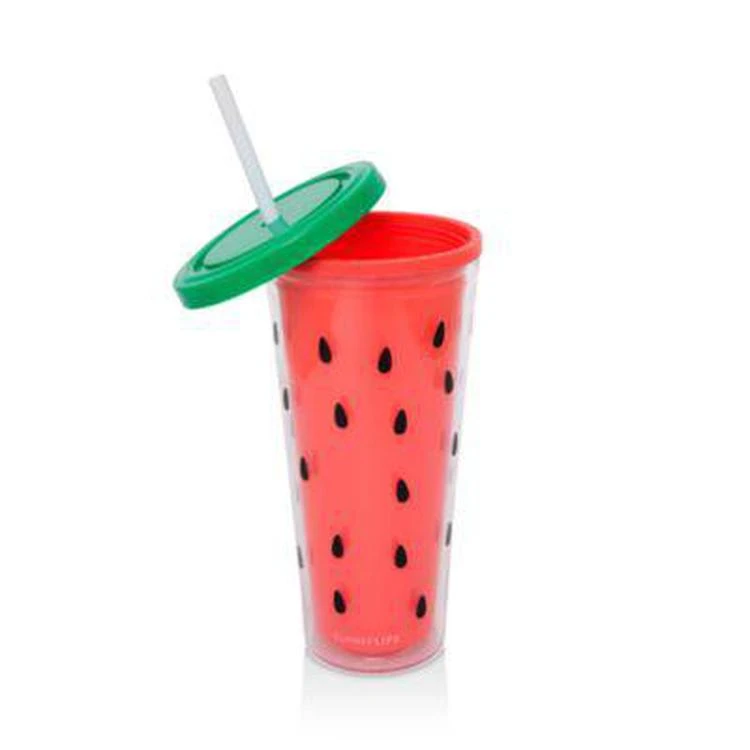 商品Sunnylife|西瓜图案吸管杯,价格¥112,第1张图片