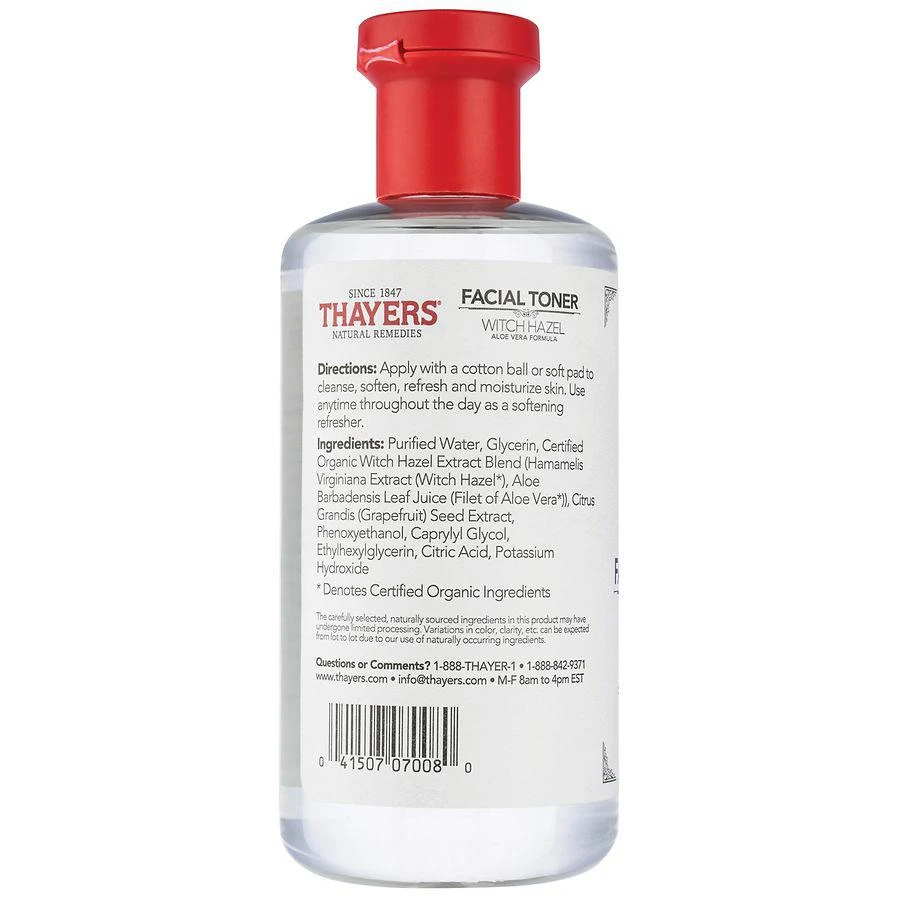 Thayers Witch Hazel Toner with Aloe Unscented 2
