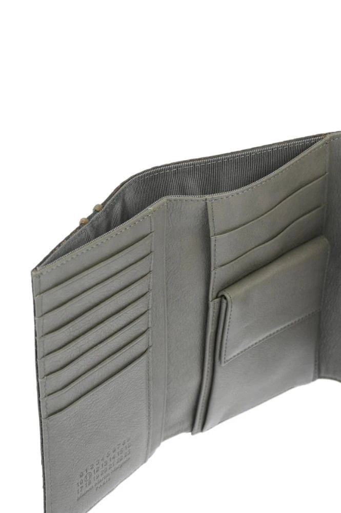 商品MAISON MARGIELA|Maison margiela women's grey other materials wallet,价格¥5047,第4张图片详细描述