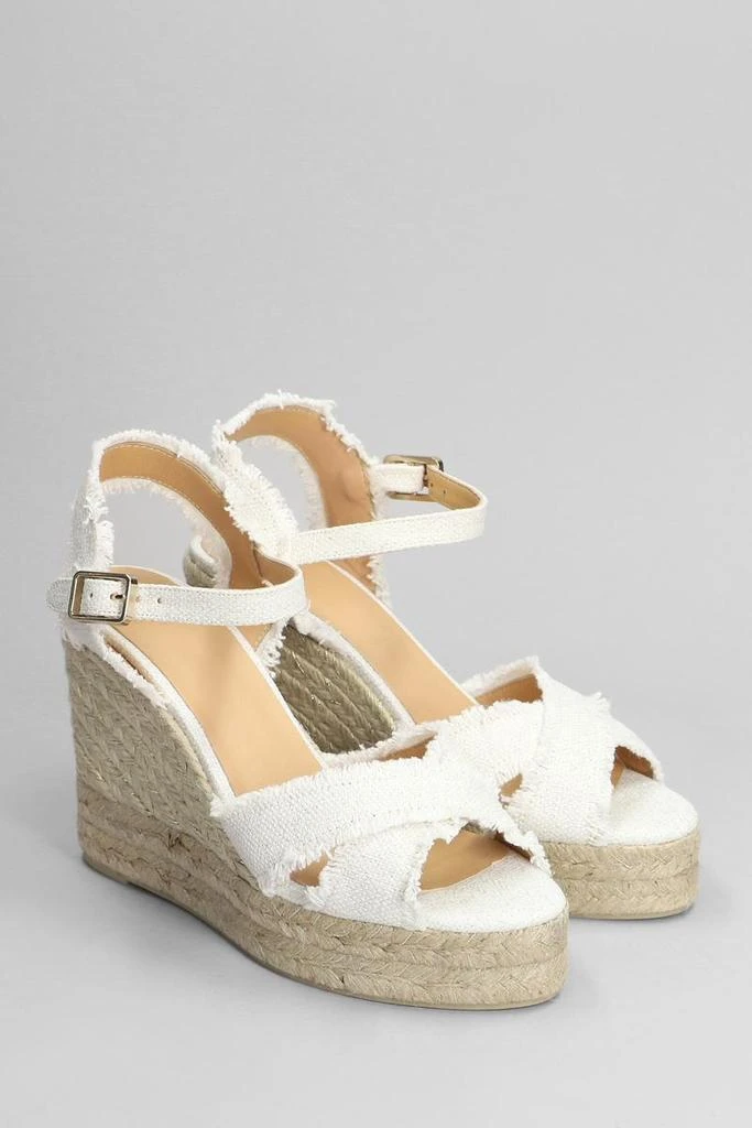 商品CASTAÑER|Castañer Wedges in White,价格¥1438,第2张图片详细描述