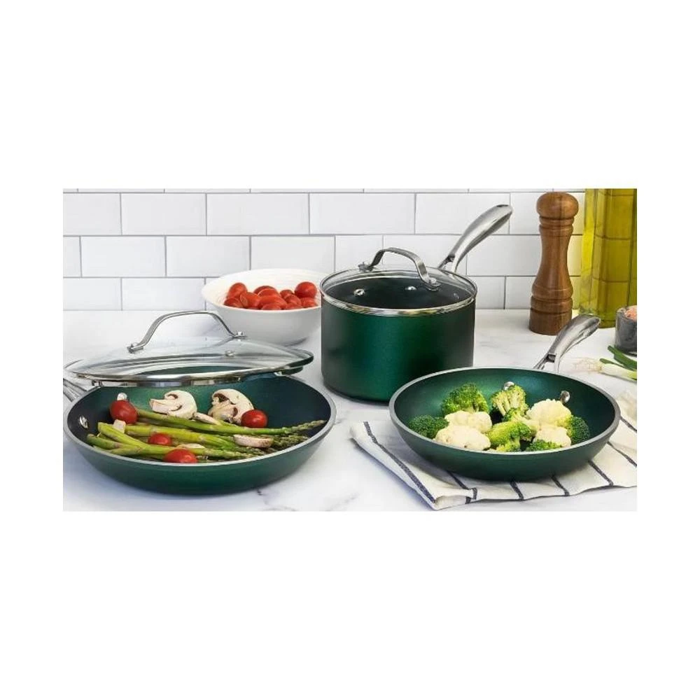 商品Granite Stone Diamond|5-Piece Nonstick Diamond Infused Cookware Set,价格¥447,第1张图片