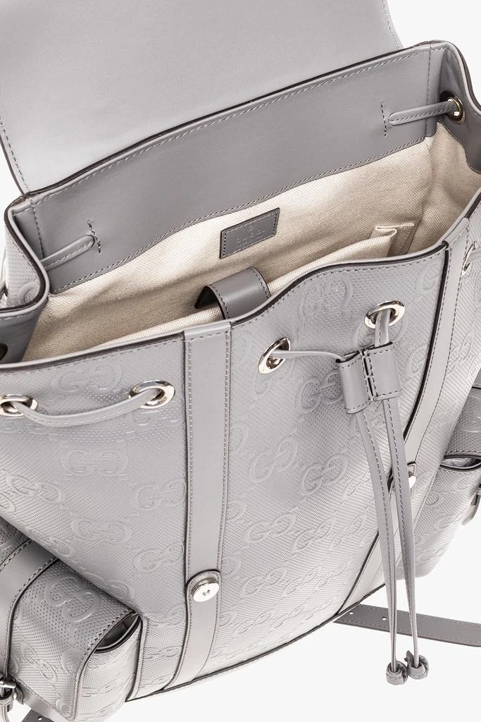 商品Gucci|Leather backpack,价格¥27205,第5张图片详细描述