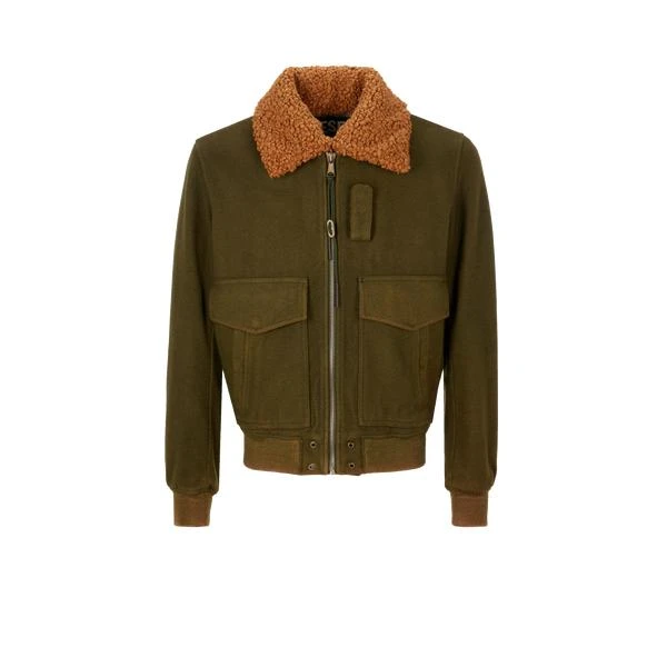 商品Diesel|Veste Aviateur en laine,价格¥2122,第1张图片