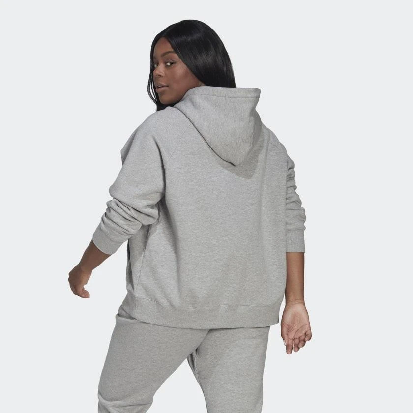 商品Adidas|Women's adidas Oversized Hooded Sweatshirt (Plus Size),价格¥266,第5张图片详细描述