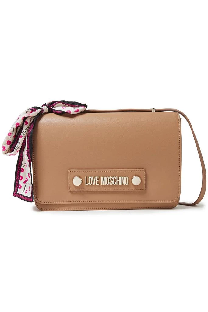 商品Love Moschino|Embellished faux pebbled-leather shoulder bag,价格¥1112,第1张图片