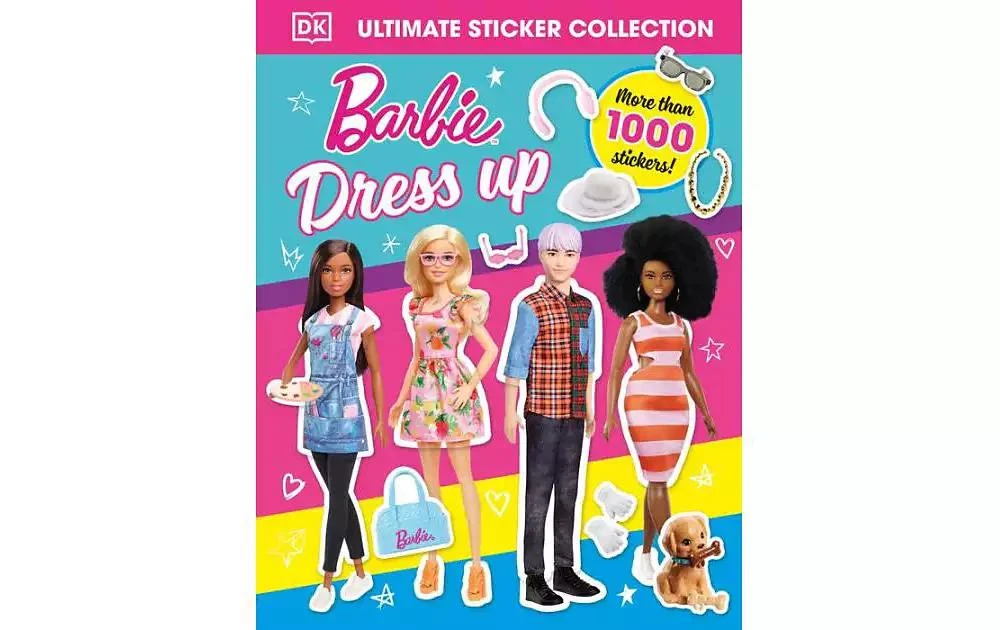 商品Barnes & Noble|Barbie Dress-Up Ultimate Sticker Collection by DK,价格¥97,第1张图片