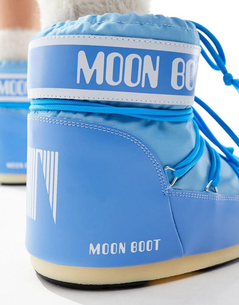 商品Moon Boot|Moon Boot mid ankle snow boots in blue,价格¥1447,第3张图片详细描述