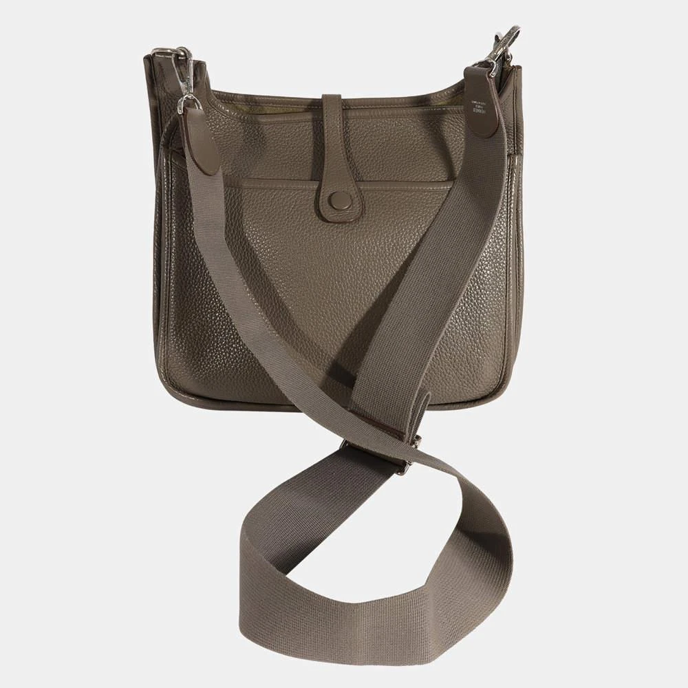 商品[二手商品] Hermes|Hermes Etoupe Clemence Evelyne III 29 PHW,价格¥21544,第2张图片详细描述