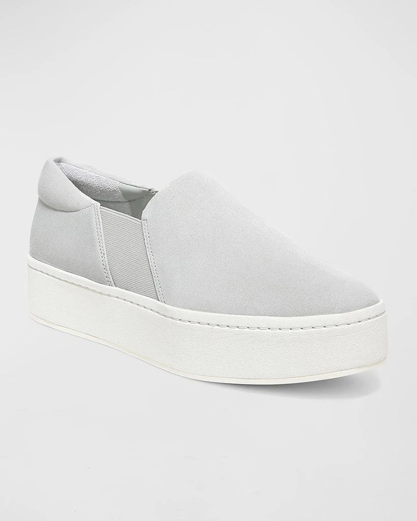 商品Vince|Warren Flatform Suede Sneakers,价格¥649,第2张图片详细描述