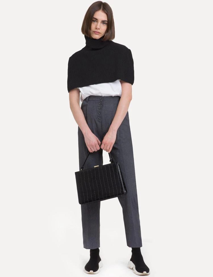 商品Pixie Market|Black Knit Cape,价格¥669,第2张图片详细描述