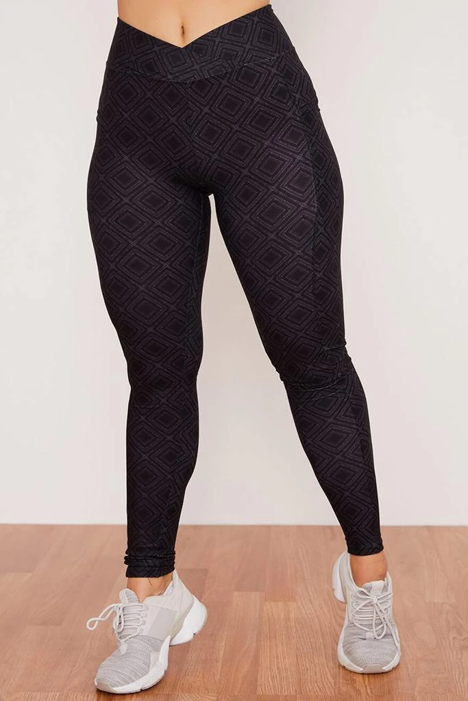 商品Wolven|Summit Crossover Pocket Legging,价格¥816,第5张图片详细描述