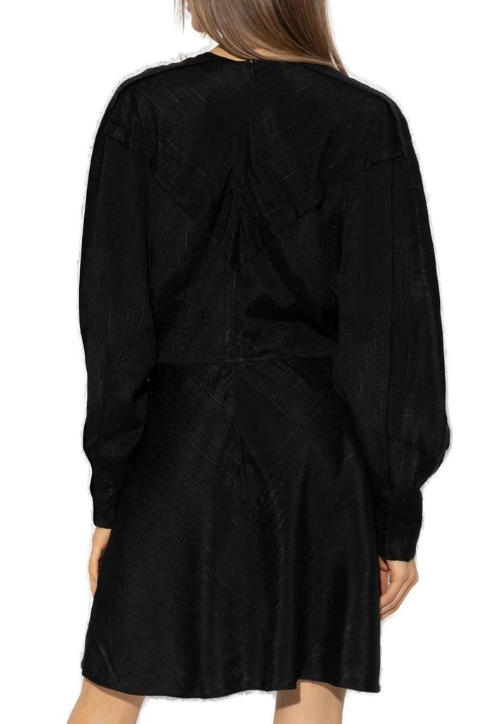 商品IRO|Iro Anokia V-neck Ruffle Long-Sleeved Dress,价格¥2482,第3张图片详细描述
