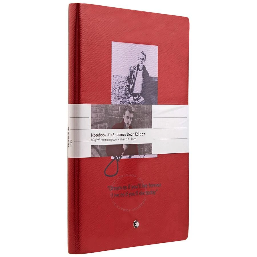 商品MontBlanc|Fine Stationery Notebook #146 Great Characters James Dean,价格¥521,第3张图片详细描述