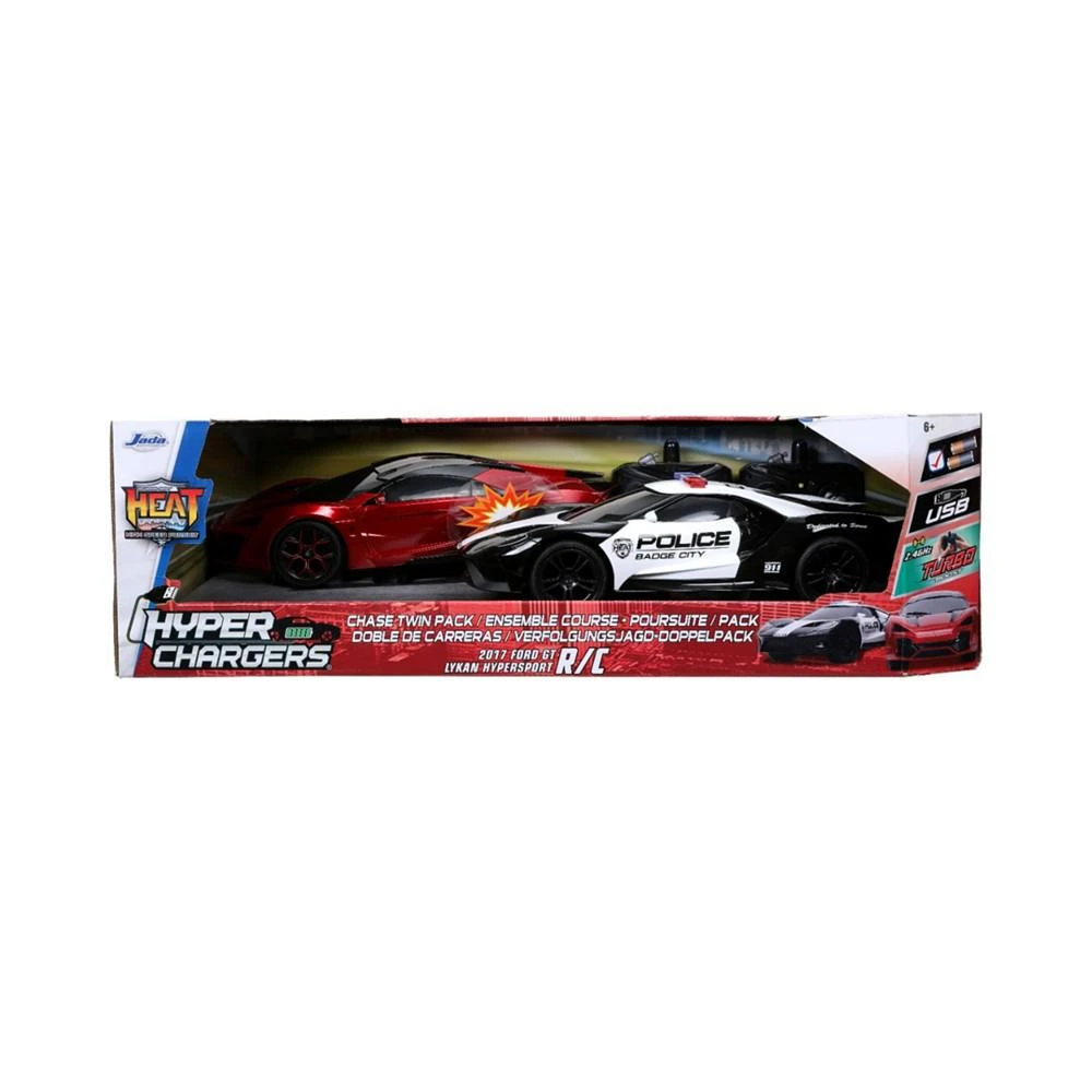商品Jada Toys|Hyper Chargers 1:16 Scale Battle Machine Remote Control Twin Pack,价格¥373,第2张图片详细描述